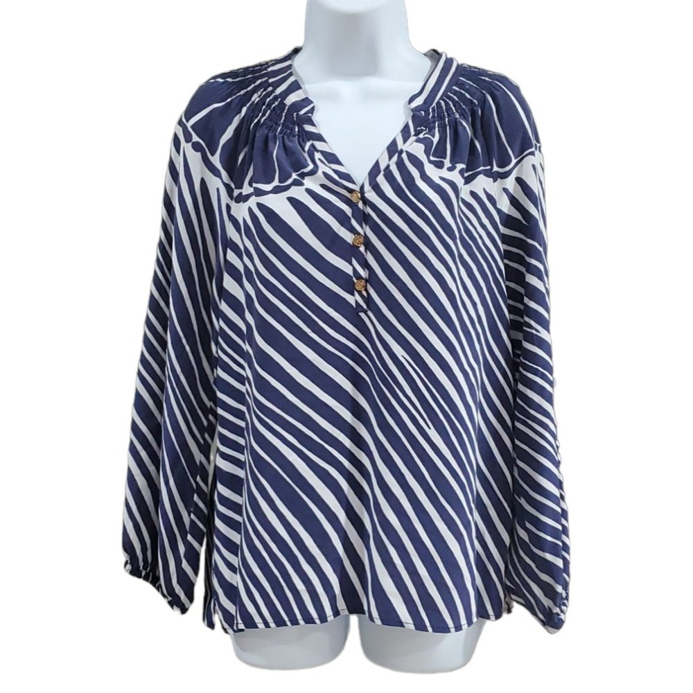 LILLY PULITZER Elsa Top Shimmy Shell Silk Blouse